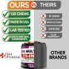 (2 Pack) Dog Multivitamin Chewable with Glucosamine   Dog Vitamins and Supplements   Senior & Puppy Multivitamin for Dogs   Pet Joint Support Health   Immunity   Mobility   Energy   240 Chews - Image 5