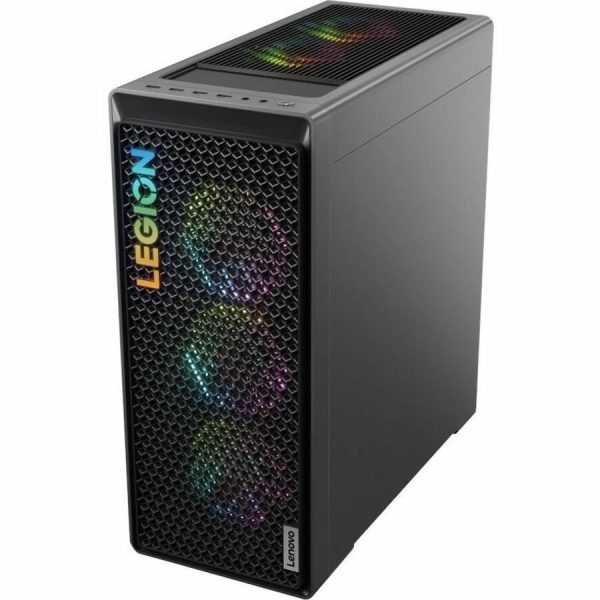 Lenovo Legion T7 34IRZ8 90V6000NUS Gaming Desktop Computer - Intel Core i9 14th Gen i9-14900KF - 32 GB - 2 TB SSD - Tower - Storm Gray - Image 3