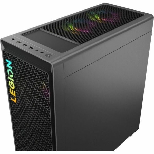 Lenovo Legion T7 34IRZ8 90V6000NUS Gaming Desktop Computer - Intel Core i9 14th Gen i9-14900KF - 32 GB - 2 TB SSD - Tower - Storm Gray - Image 5