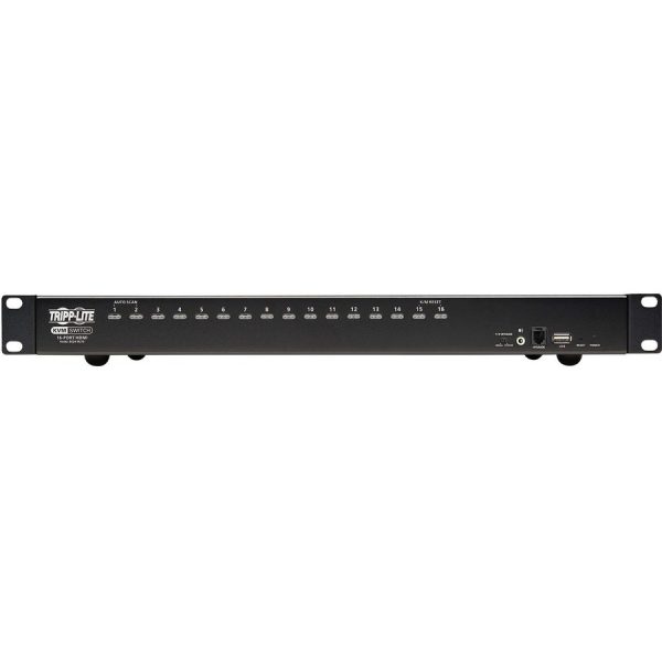 Eaton Tripp Lite Series 16-Port HDMI/USB KVM Switch with Audio/Video and USB Peripheral Sharing, 1U Rack-Mount, TAA - Image 4