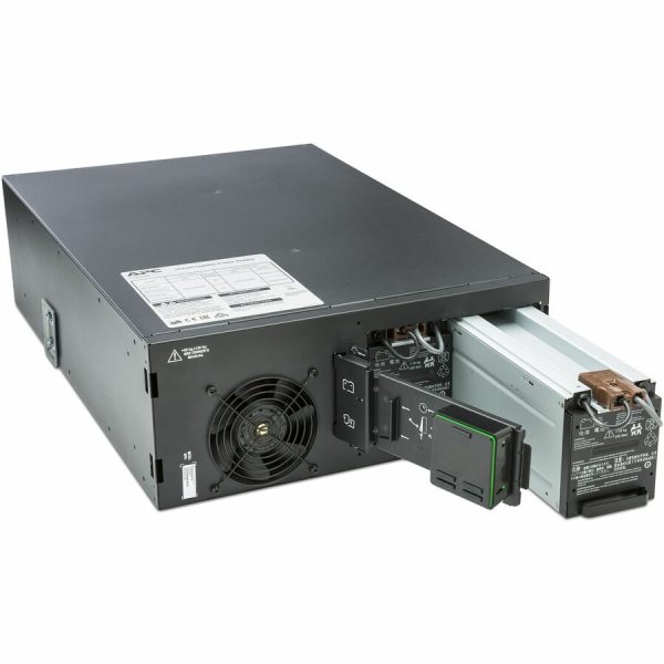 APC Smart-UPS On-Line, 6kVA/6kW, Rackmount 4U, 208V, 2x L6-20R+3x L6-30R NEMA outlets, Network Card+SmartSlot, Extended runtime, W/ rail kit - Image 3
