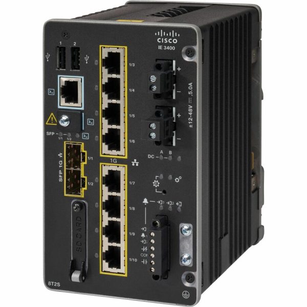 Cisco Catalyst IE-3400-8T2S Ethernet Switch - Image 2