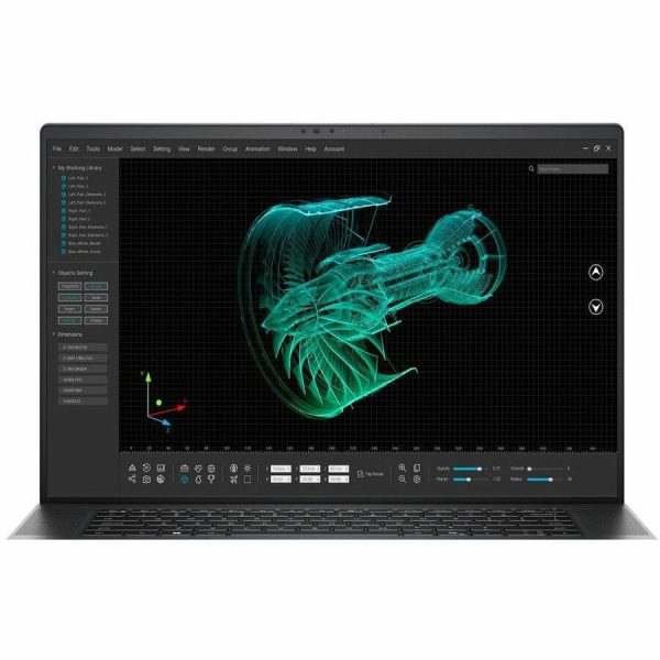 Dell Precision 5000 5690 16" Mobile Workstation - Full HD Plus - Intel Core Ultra 9 185H - vPro Technology - Intel Evo Platform - 32 GB - 1 TB SSD - English (US) Keyboard - Anodized Titan Gray - Image 4