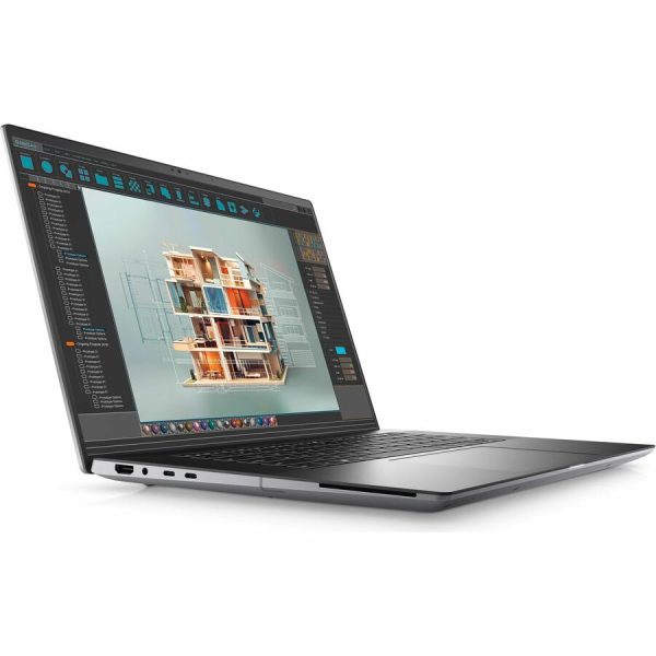 Dell Precision 5000 5690 16" Mobile Workstation - Full HD Plus - Intel Core Ultra 9 185H - vPro Technology - Intel Evo Platform - 32 GB - 1 TB SSD - English (US) Keyboard - Anodized Titan Gray - Image 8