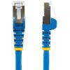 StarTech.com 20ft CAT6a Ethernet Cable, Blue Low Smoke Zero Halogen (LSZH) 10 GbE 100W PoE S/FTP Snagless RJ-45 Network Patch Cord - Image 2