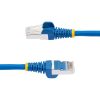 StarTech.com 20ft CAT6a Ethernet Cable, Blue Low Smoke Zero Halogen (LSZH) 10 GbE 100W PoE S/FTP Snagless RJ-45 Network Patch Cord - Image 3