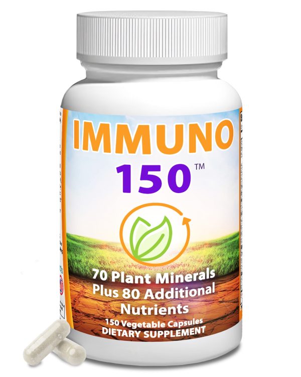 Immuno150 Immune Support Supplement, 150 Vegetable Capsules - Immunity Boost Packed w/ Antioxidants - Image 2