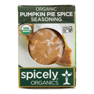 Spicely Organics - Organic Seasoning - Pumpkin Pie Spice - Case of 6 - 0.35 oz.