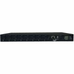 Eaton Tripp Lite Series 1.9kW Single-Phase Switched Automatic Transfer Switch PDU, 2 120V L5-20P / 5-20P Inputs, 16 5-15/20R Outputs, 1U, TAA