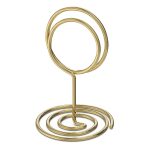 10 Pack Table Number Holders for Wedding   Gold Place Card Holder   Table Sign Holders   Picture   Photo Holders for Tables   Mini Table Number Stands Gold   Small Gold Table Number Holders Clip Stand