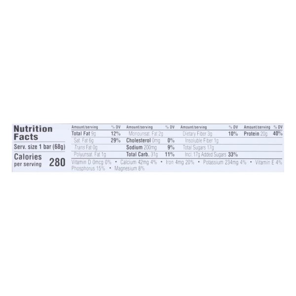 Clif Bar Builder Bar - Chocolate Mint - Case of 12 - 2.4 oz