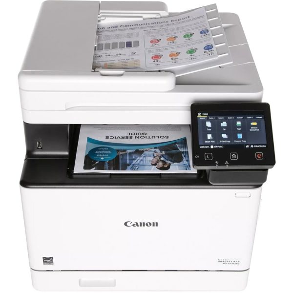 Canon imageCLASS MF753Cdw Wireless Laser Multifunction Printer - Color - White - Image 8