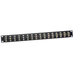 Eaton Tripp Lite Series 16-Port Fiber Patch Panel, 1U (SC/SC), Multimode or Singlemode