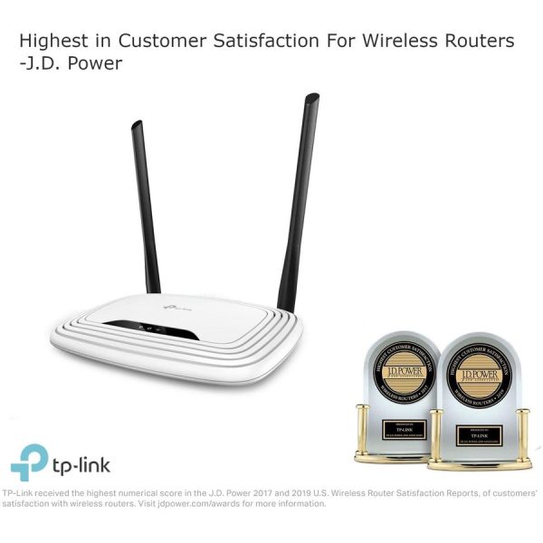 TP-LINK TL-WR841N - Wireless N300 Home Router, 300Mpbs, IP QoS, WPS Button - Image 3