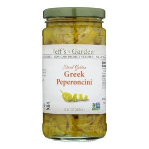 Jeff's Natural Jeff's Natural Greek Pepperoncini - Greek Pepperoncini - Case of 6 - 12 oz.