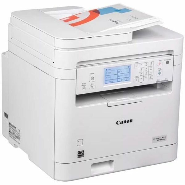 Canon imageCLASS MF287dw Wired & Wireless Laser Multifunction Printer - Monochrome - White - Image 3