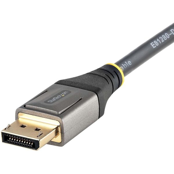 StarTech.com 16ft (5m) VESA Certified DisplayPort 1.4 Cable, 8K 60Hz HDR10, UHD 4K 120Hz Video, DP to DP Monitor Cord, DP 1.4 Cable, M/M - Image 7