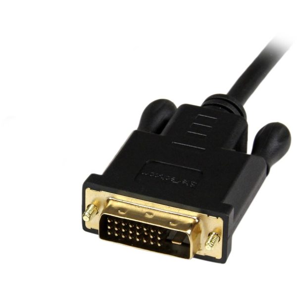 StarTech.com 6ft (1.8m) DisplayPort to DVI Cable, 1080p, Active DisplayPort to DVI-D Adapter/Converter Cable, DP 1.2 to DVI Monitor Cable - Image 4