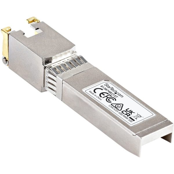 StarTech.com HPE 813874-B21 Compatible SFP+ Module - 10GBASE-T - 10GE Gigabit Ethernet SFP+ to RJ45 Cat6/Cat5e - 30m - Image 6