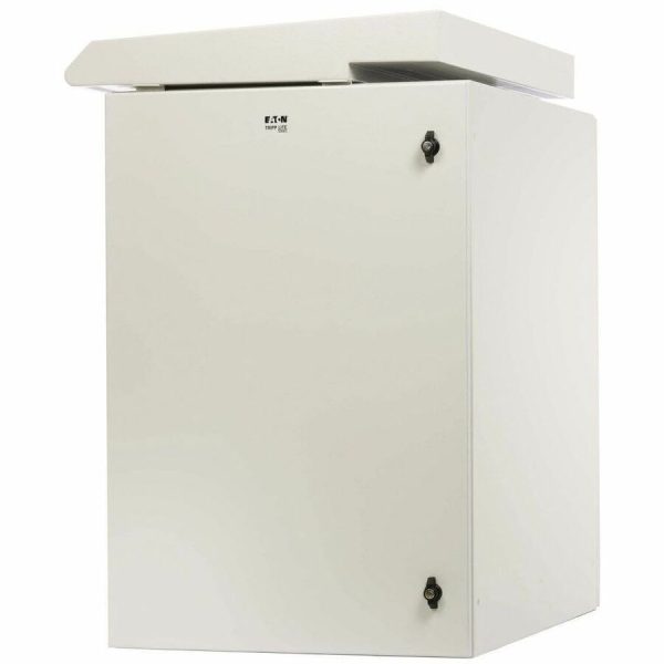 Eaton Tripp Lite Series SmartRack Industrial Enclosure - NEMA 3R, Wall Mount, Heavy-Duty Metal, Locking, Fan With Thermal Switch, 32.5 in. Depth, 18U, Gray - Image 6