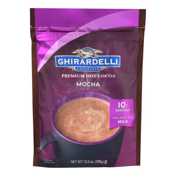 Ghirardelli Hot Cocoa - Premium - Chocolate Mocha - 10.5 oz - case of 6 - Image 3
