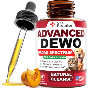 Cats & Dogs Natural Broad Spectrum Treatment & Liquid Herbal Medicine   Helps Remove Toxins   Supplement Drops   All Breeds and Size   Non GMO   Made in USA