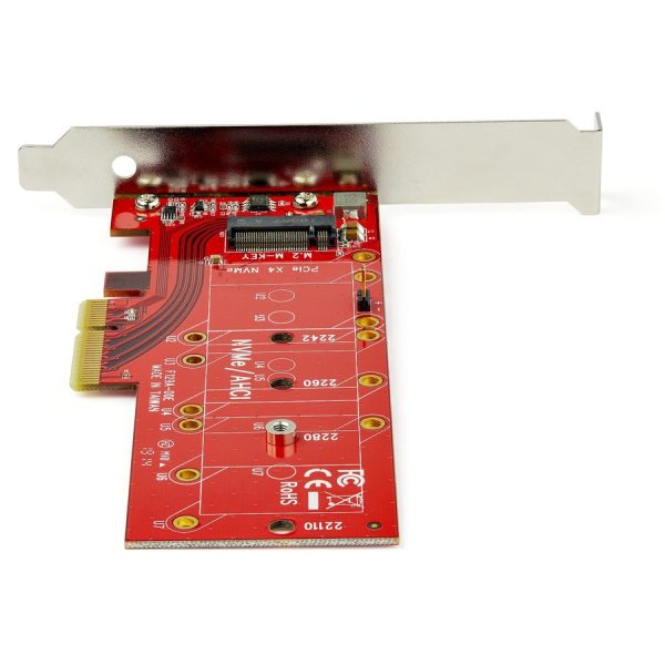 StarTech.com x4 PCI Express to M.2 PCIe SSD Adapter - M.2 NGFF SSD (NVMe or AHCI) Adapter Card - Image 4