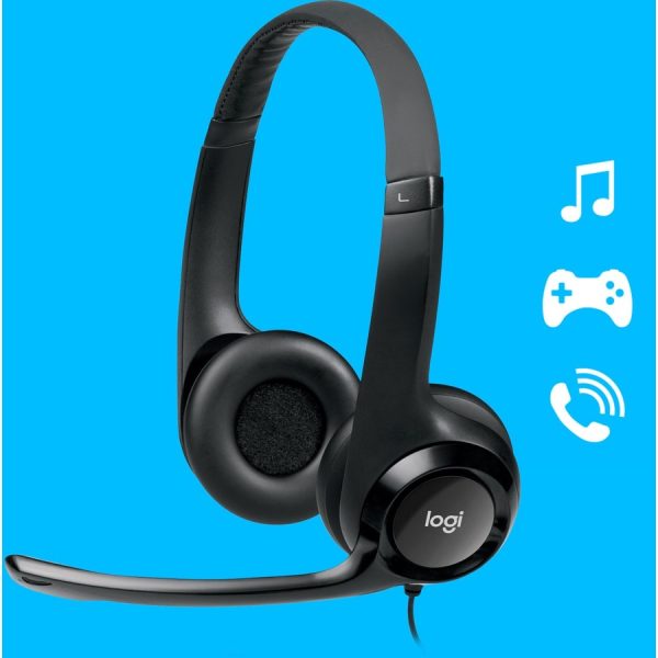 Logitech Padded H390 USB Headset - Image 3