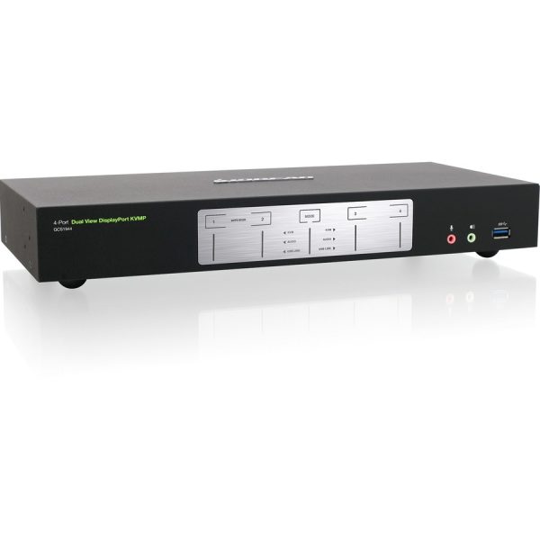 IOGEAR 4-Port 4K Dual View DisplayPort KVMP with USB 3.0 Hub and Audio (TAA) - Image 5