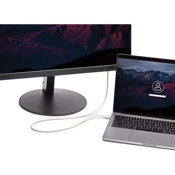 StarTech.com 3.3ft (1m) Thunderbolt 3 Cable, 20Gbps, 100W PD, 4K Video, Thunderbolt-Certified, Compatible w/ TB4/USB 3.2/DisplayPort - Image 3