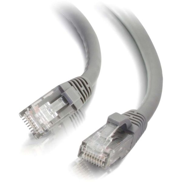 C2G-75ft Cat6 Snagless Unshielded (UTP) Network Patch Cable - Gray - Image 3
