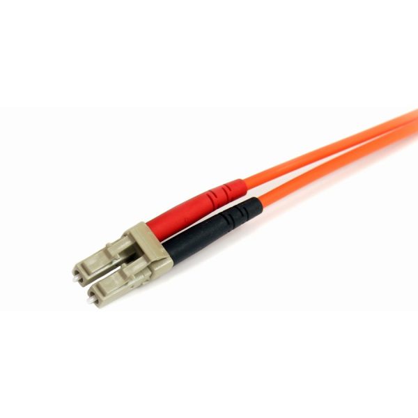 StarTech.com 2m Fiber Optic Cable - Multimode Duplex 62.5/125 LSZH Fiber Jumper Cord - LC/ST - Image 3