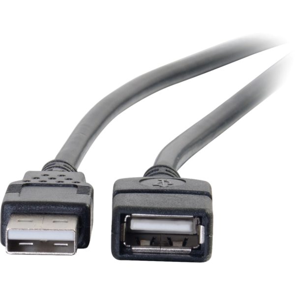 C2G 1m USB Extension Cable - USB 2.0 A to USB - M/F - Image 2