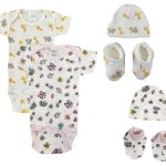Newborn Baby Girl 6 Pc  Sets Nc_0628