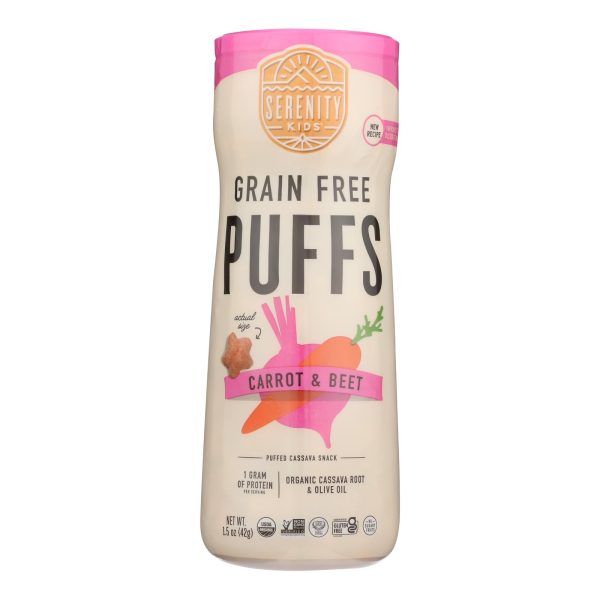 Serenity Kids - Puff Crt Beet Veg - Case of 6-1.5 OZ