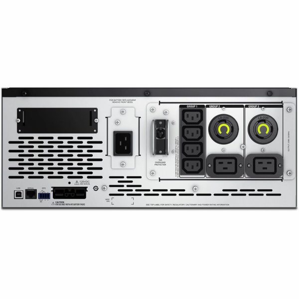 APC Smart-UPS X, Line Interactive, 3kVA, Rack/tower convertible 4U, 100V-127V, 6x 5-15R+3x 5-20R+1x L5-30R NEMA,SmartSlot,Extended runtime,Short depth - Image 7