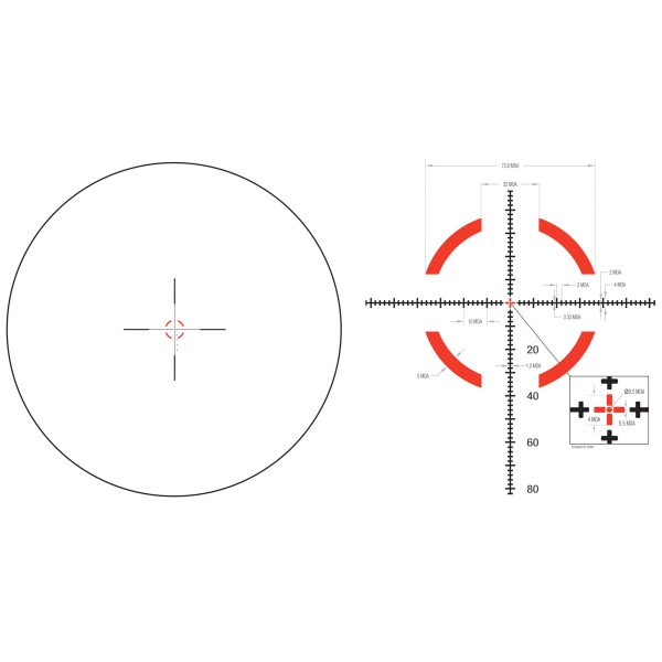 TRIJICON CREDO HX 1-6X24 FFP MOA RED - Image 4
