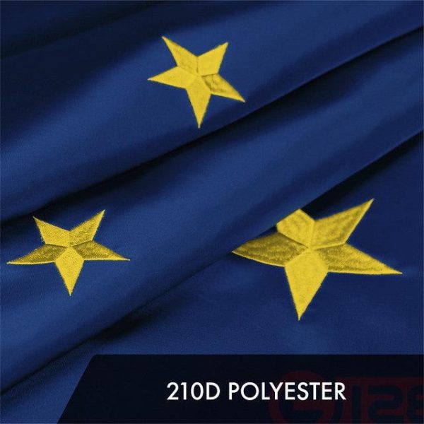 Alaska AK State Flag 3x5 Ft 2-Pack Embroidered Polyester By G128 - Image 4