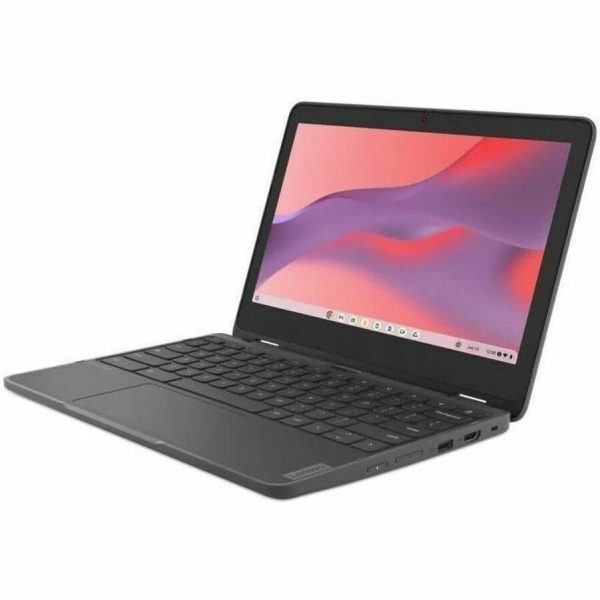Lenovo 300e Yoga Chromebook Gen 4 82W2000AUS 11.6" Touchscreen Convertible 2 in 1 Chromebook - HD - Octa-core (ARM Cortex A76 + Cortex A55) - 4 GB - 32 GB Flash Memory - English Keyboard - Graphite Gray - Image 2