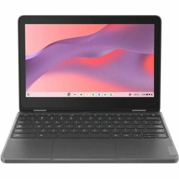 Lenovo 300e Yoga Chromebook Gen 4 82W2000AUS 11.6" Touchscreen Convertible 2 in 1 Chromebook - HD - Octa-core (ARM Cortex A76 + Cortex A55) - 4 GB - 32 GB Flash Memory - English Keyboard - Graphite Gray - Image 7