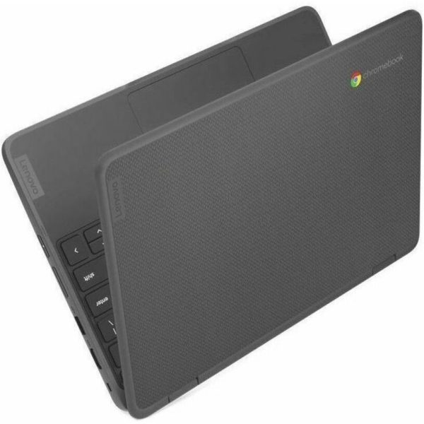 Lenovo 300e Yoga Chromebook Gen 4 82W2000AUS 11.6" Touchscreen Convertible 2 in 1 Chromebook - HD - Octa-core (ARM Cortex A76 + Cortex A55) - 4 GB - 32 GB Flash Memory - English Keyboard - Graphite Gray - Image 8