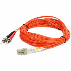 AddOn 3m LC (Male) to ST (Male) Orange OM1 Duplex Fiber OFNR (Riser-Rated) Patch Cable