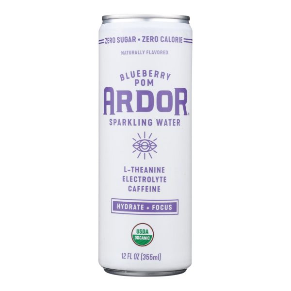 Ardor Sparkling Water - Spk Water Blby Pom Enrg - Case of 12-12 FZ