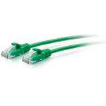 C2G 7ft Cat6a Snagless Unshielded (UTP) Slim Ethernet Cable - Cat6a Network Patch Cable - PoE - Green