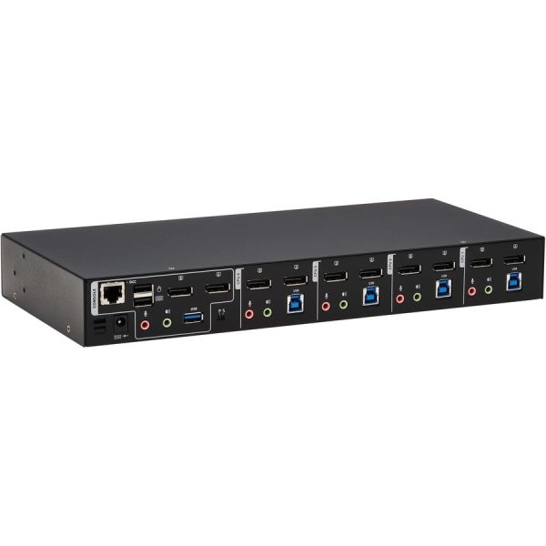 Eaton Tripp Lite Series 4-Port DisplayPort Dual-Display KVM Switch - 4K 60 Hz, USB 3.2 Gen 1, HDCP 2.2, USB Sharing - Image 3