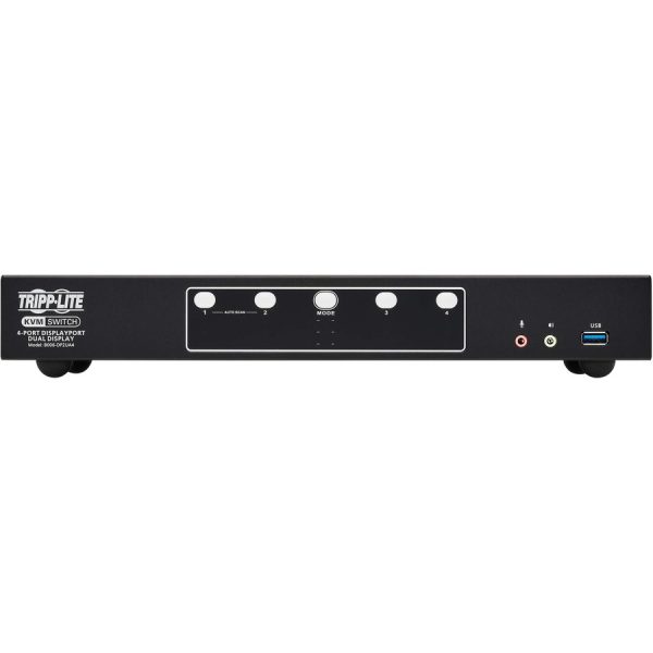 Eaton Tripp Lite Series 4-Port DisplayPort Dual-Display KVM Switch - 4K 60 Hz, USB 3.2 Gen 1, HDCP 2.2, USB Sharing - Image 5
