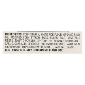 Glutino Vegetable Crackers - Case of 6 - 4.4 oz.