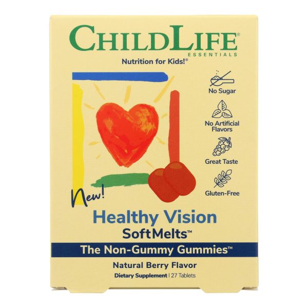 Childlife Essentials - Healthy Vision Soft Melts - 1 Each-27 TAB - Image 2