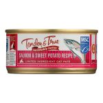 Tender & True - Cat Food Salmon&swt Pot - Case of 24 - 5.5 OZ