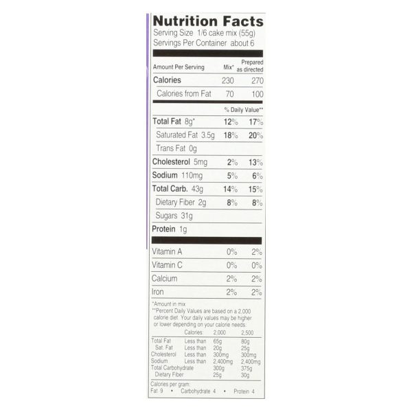 Manischewitz Gluten Free Brownie Mix With Fudge Frosting - Case of 12 - 12 OZ - Image 3